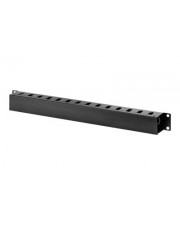 APC Easy Rack Rack-Kabelorganizer horizontal Schwarz 1U 48,3 cm 19" Horizontal Cable Manager,1U (ER7HCM)