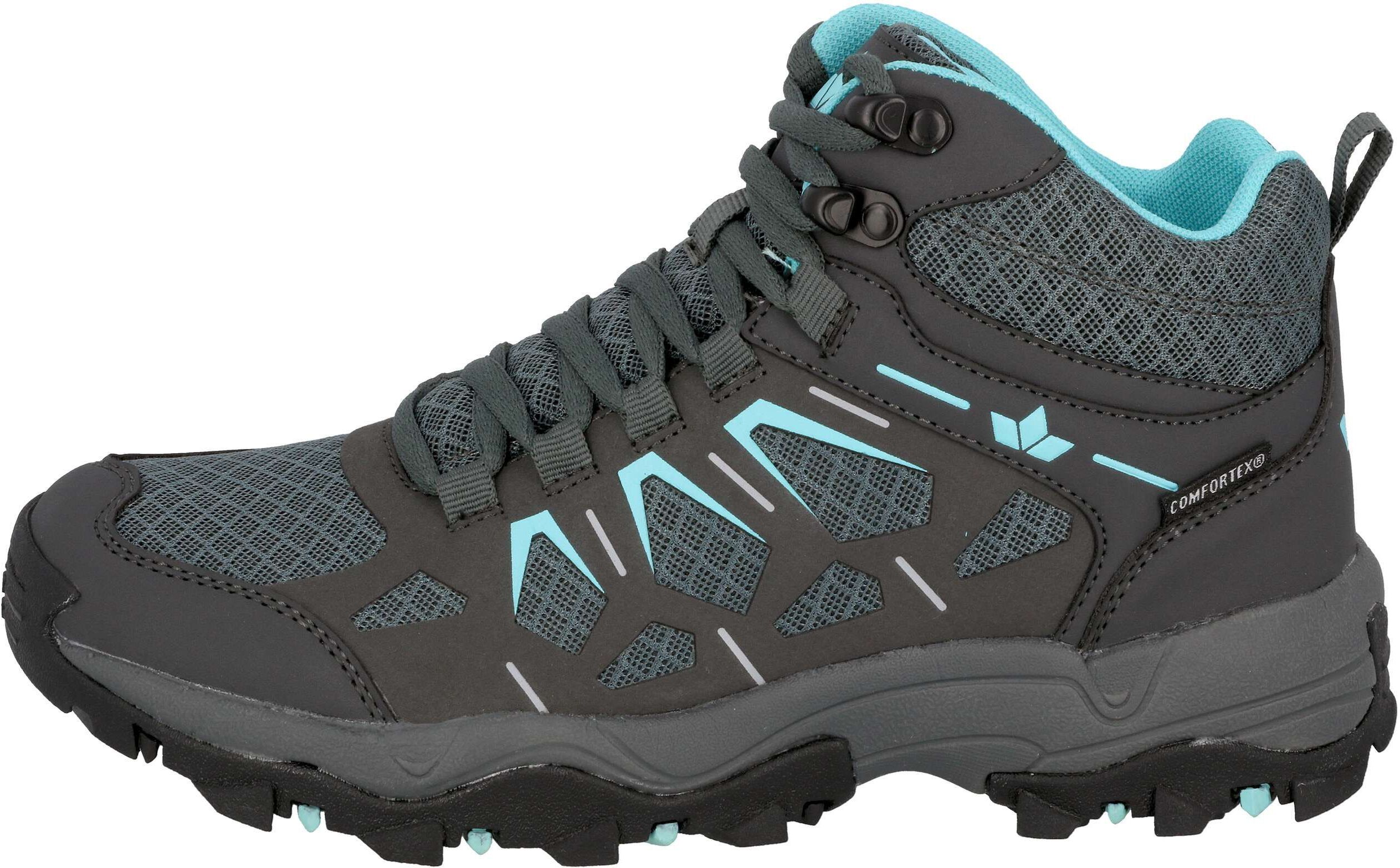 Outdoorschuh LICO "Outdoorstiefel Sierra High", Damen, Gr. 39, Textil, grau, Synthetik, Schuhe Outdoorschuh grau 39, Textil