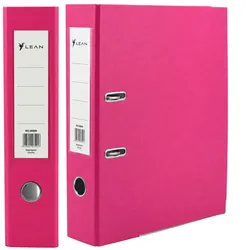 Dokumentenordner A4/80 mm mit Hebelmechanismus, Pink