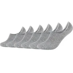 CAMANO Herren Socken Online comfort Footies 6p, Größe 43-46 in Grau Grau