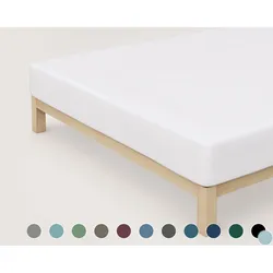 schlafgut »Pure« Bio-Spannbettlaken M / 744 Sand Light
