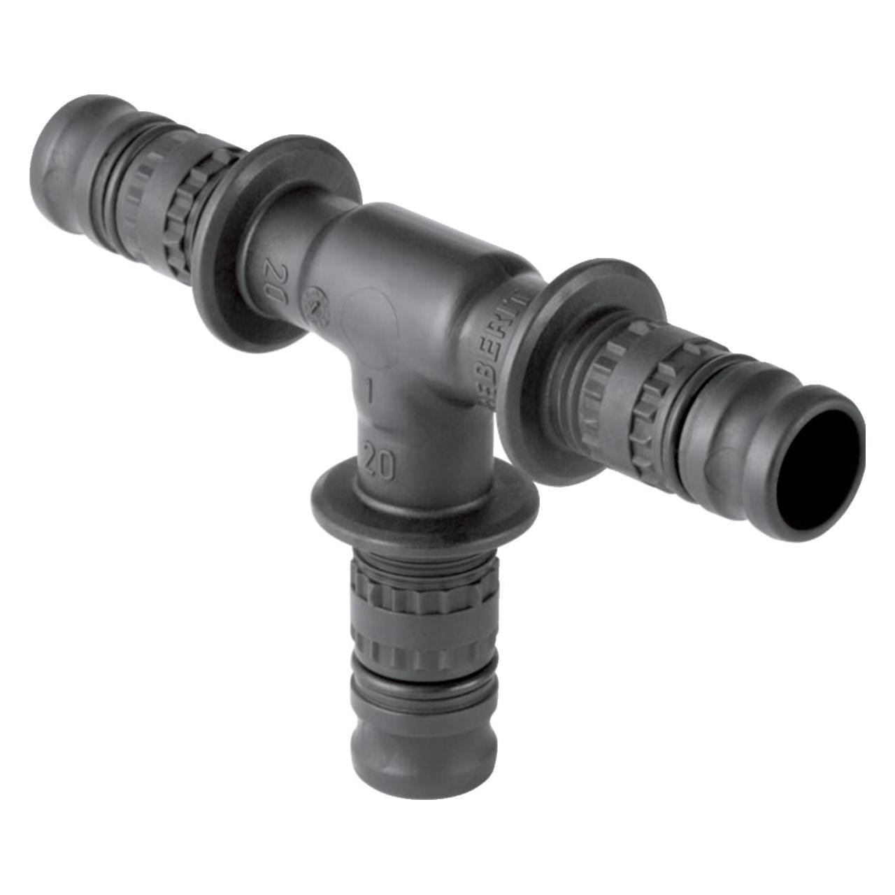 Geberit Mepla Pressfitting T-Stck 90 Kunststoff 32 mm 624.310.00.5 (T-Verbindung) (624.310.00.5)