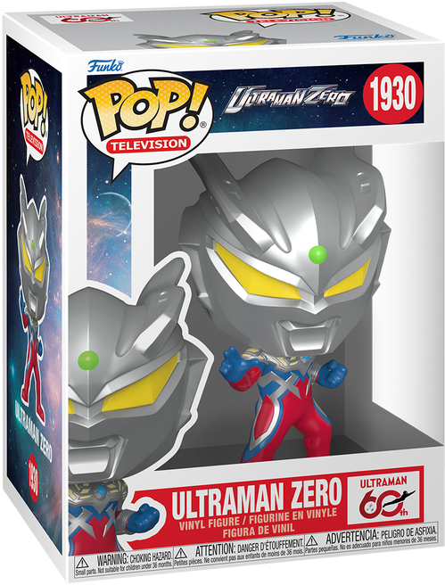 Funko Pop! Vinyl Television Ultraman Zero Vinyl Figure #1930, Official Funko Collectable, 11.2 cm Tall, Ages 3+