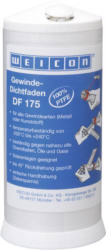 Weicon DF 175 Gewindedichtfaden Herstellerfarbe Weiß 10026655 175m
