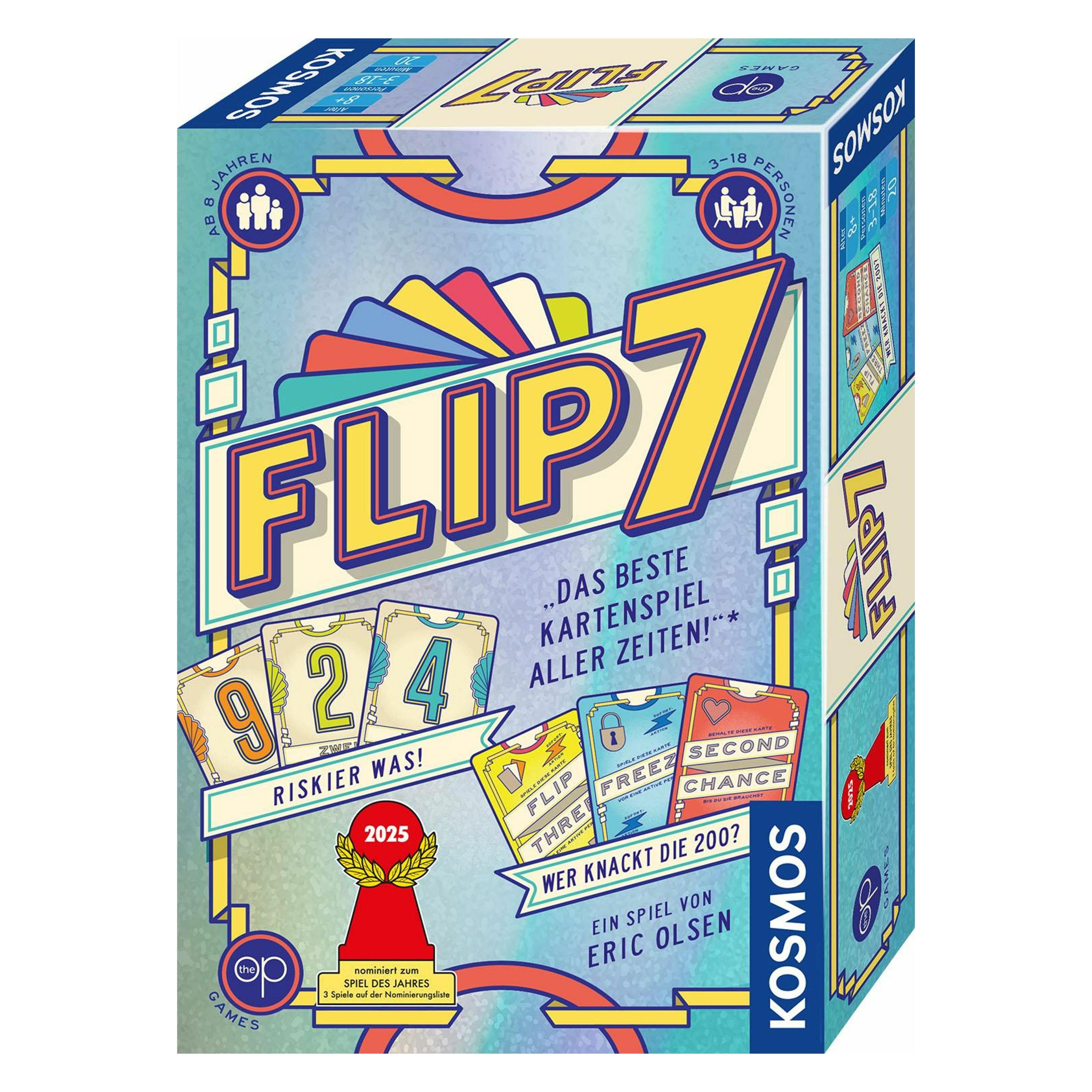 Kosmos Flip 7 (Deutsch, 3 - 18 Spieler) (685430)