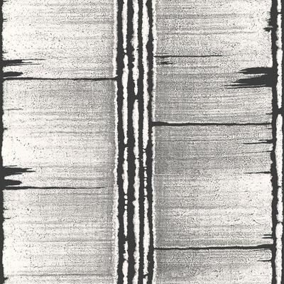 Galerie Wallcoverings Bazaar Bark Stripe Design Non-woven Satin Wallpaper Roll