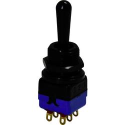 APEM 12147AGX408 12000 Serie Kippschalter 1 x (Ein)/Aus/(Ein) tastend/0/tastend 1 St.