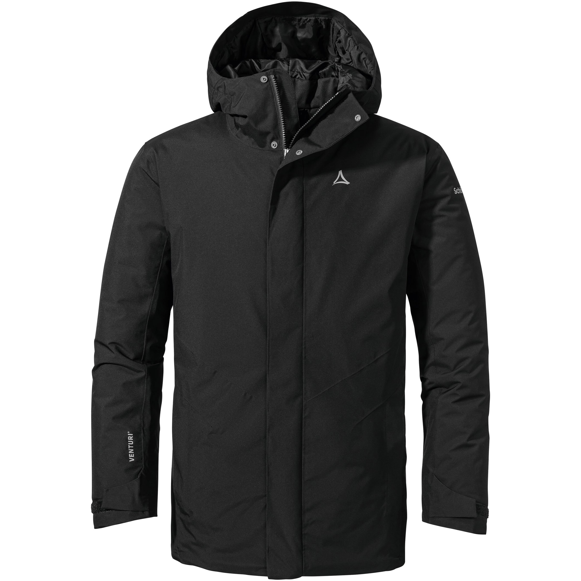 Schöffel Style Froda Parka Herren Winterjacke schwarz Größe 7XL Lifestyle Isolierend Wasserabweisend