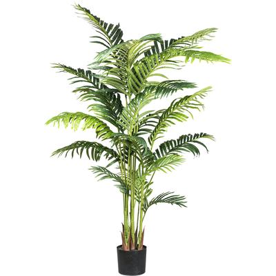 Kunstpalme CREATIV GREEN "Kentiapalme", grün, H:160cm, Kunstpflanzen, mit detailgetreuen Wedeln
