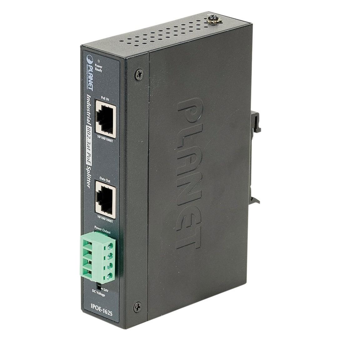 Planet IPOE-162S PoE-Splitter (DIN-Schienenmontage möglich) (IPOE-162S)