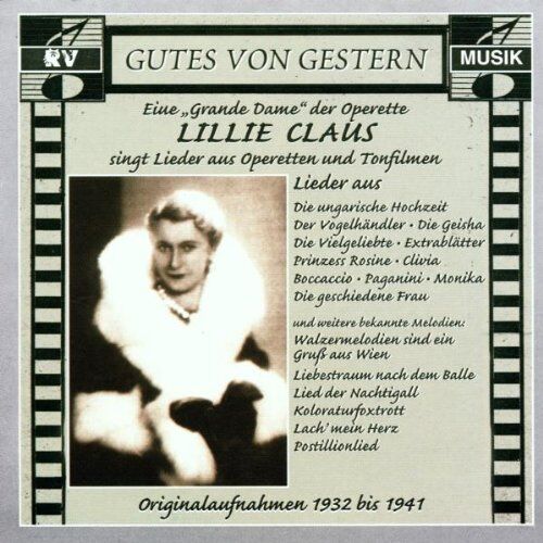 Lillie Claus - Eine Grande Dame der Operette - Preis vom 14.10.2026 23:07:16 h