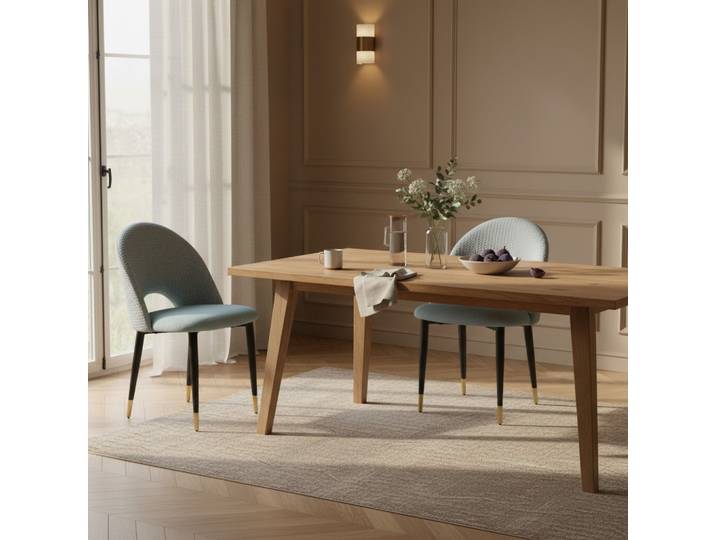 Paire de Chaise Vermont Bleu Claire
