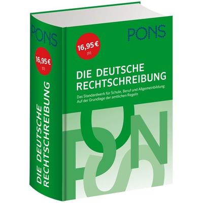 Pons Die deutsche Rechtschreibung, Gebundene Ausgabe von , PONS Langenscheidt GmbH, 978-3-12-516347-8