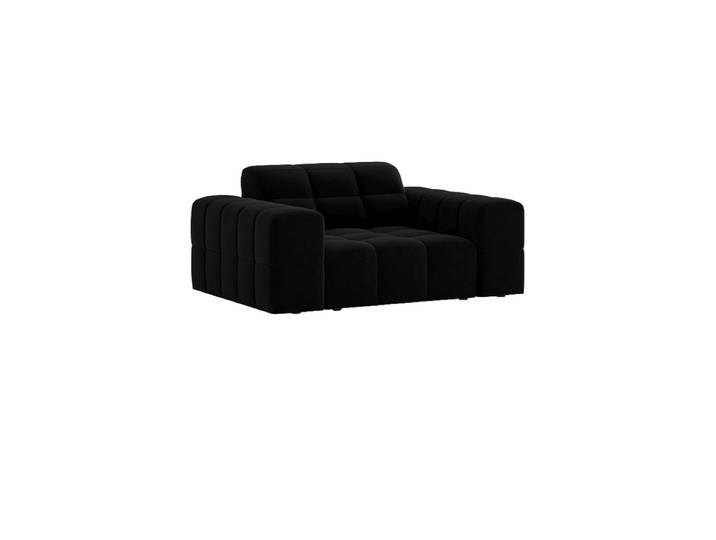 Design Sessel „Chicago“ Samt Schwarz chosen by Bloomingloft