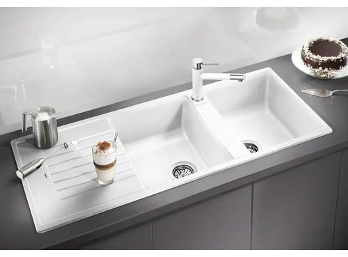 Spüle Blanco ZIA 8S 116 x 50 cm schwarz 526027