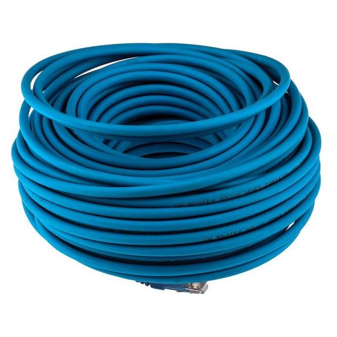 RS PRO Patch cord Cat6 UTP LSZH Blue 30m (UTP, CAT6, 30 m) (7917081)