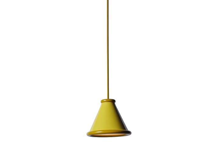 Belid Belle Pendelleuchte Ø15 cm Zink yellow-honey yellow