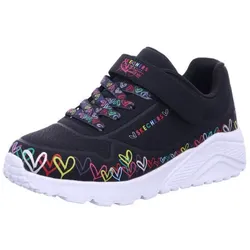 Skechers UNO LITE - HEART CRAZE 314091L BKMT Gr. 28