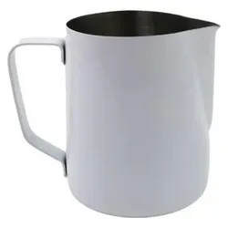 Rhinowares Rhino Coffee Gear - dzbanek do mleka Pro Milk Pitcher 600 ml - Biały, Zubehör Kaffeemaschinen, Weiss