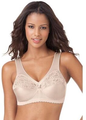 Plus Size Women's Glamorise® Magic Lift® Support Wireless Bra 1000 by Glamorise in Beige (Size 38 I)