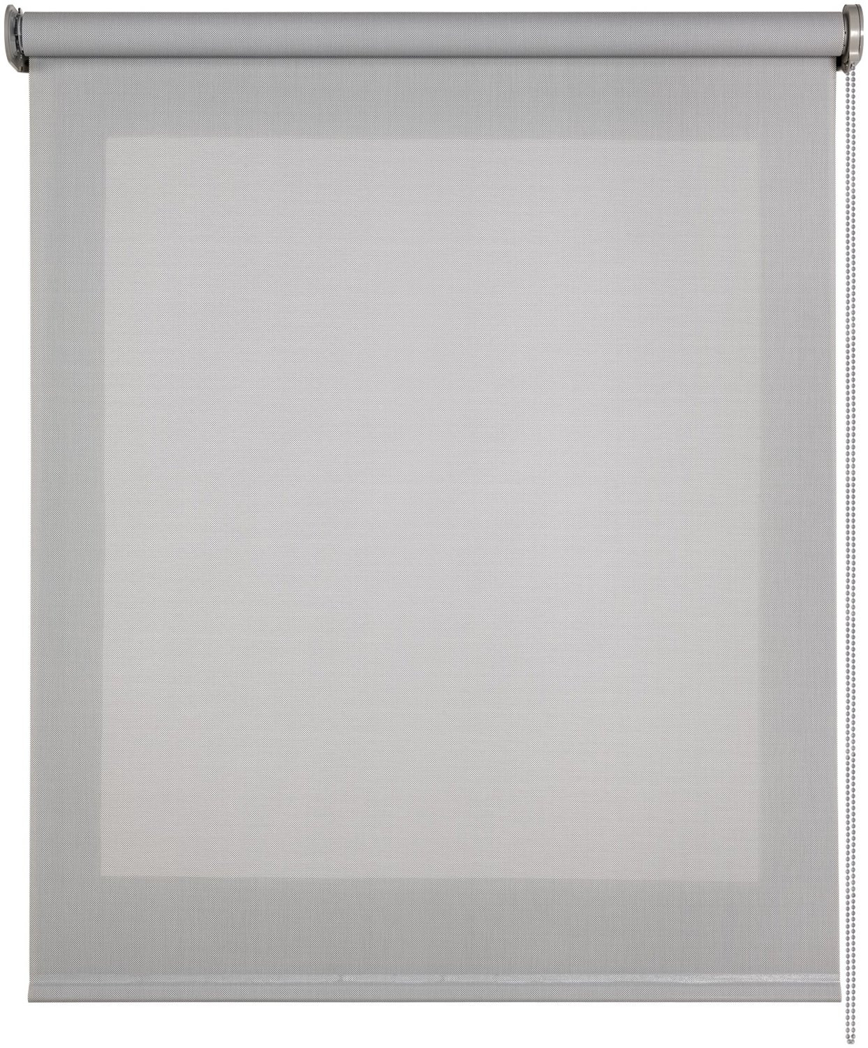 Storesdeco Screen Premium rolgordijn met technische stof, Grijs, 140 x 250 cm
