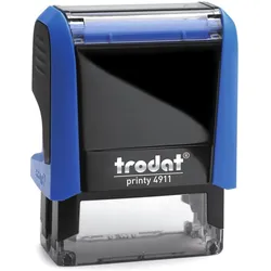 Trodat, Stempel, Textstempelautomat 4911 "Printy 4.0", himmelblau