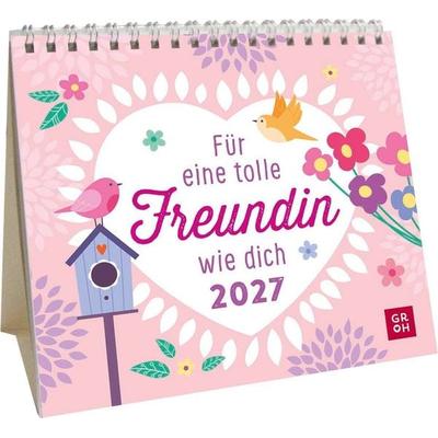 Mini-Kalender 2027: Für eine tolle Freundin wie dich