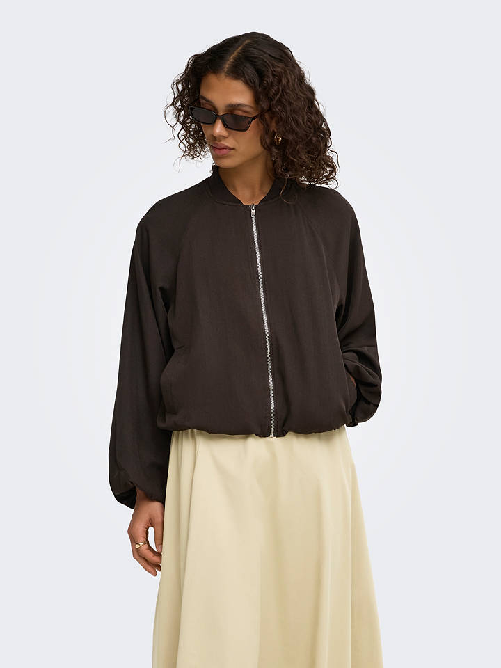 JDY Bomberjacke "Jerome" in Braun - XL