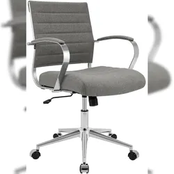 CLP Bürostuhl Oakland Stoff HBT: 90x57x62 cm grau Stoff