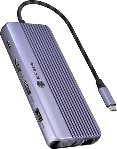 ICY BOX USB-C Dockingstation IB-DK4062-CPD USB-C Power Delivery