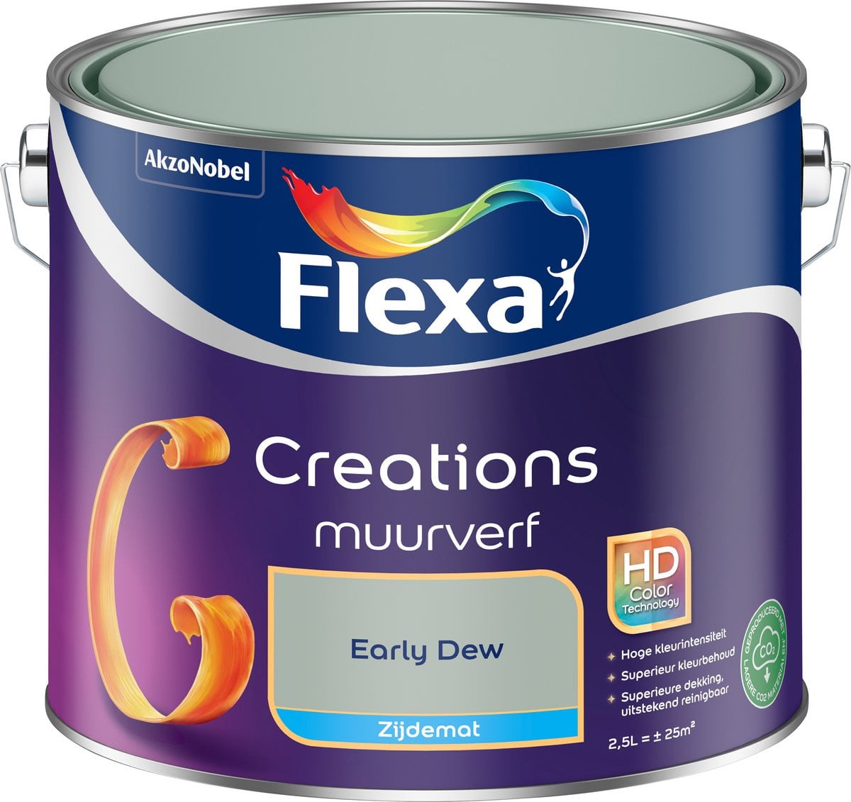 Flexa Creations Muurverf Zijdemat - Early Dew - 2,5 l