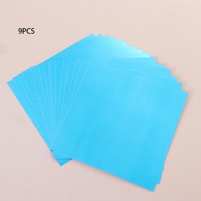 Fusion Finds Modern Acrylic Mirror Stickers Self Adhesive Mirror Tiles For DIY Wall Mirror Decor 9pcs