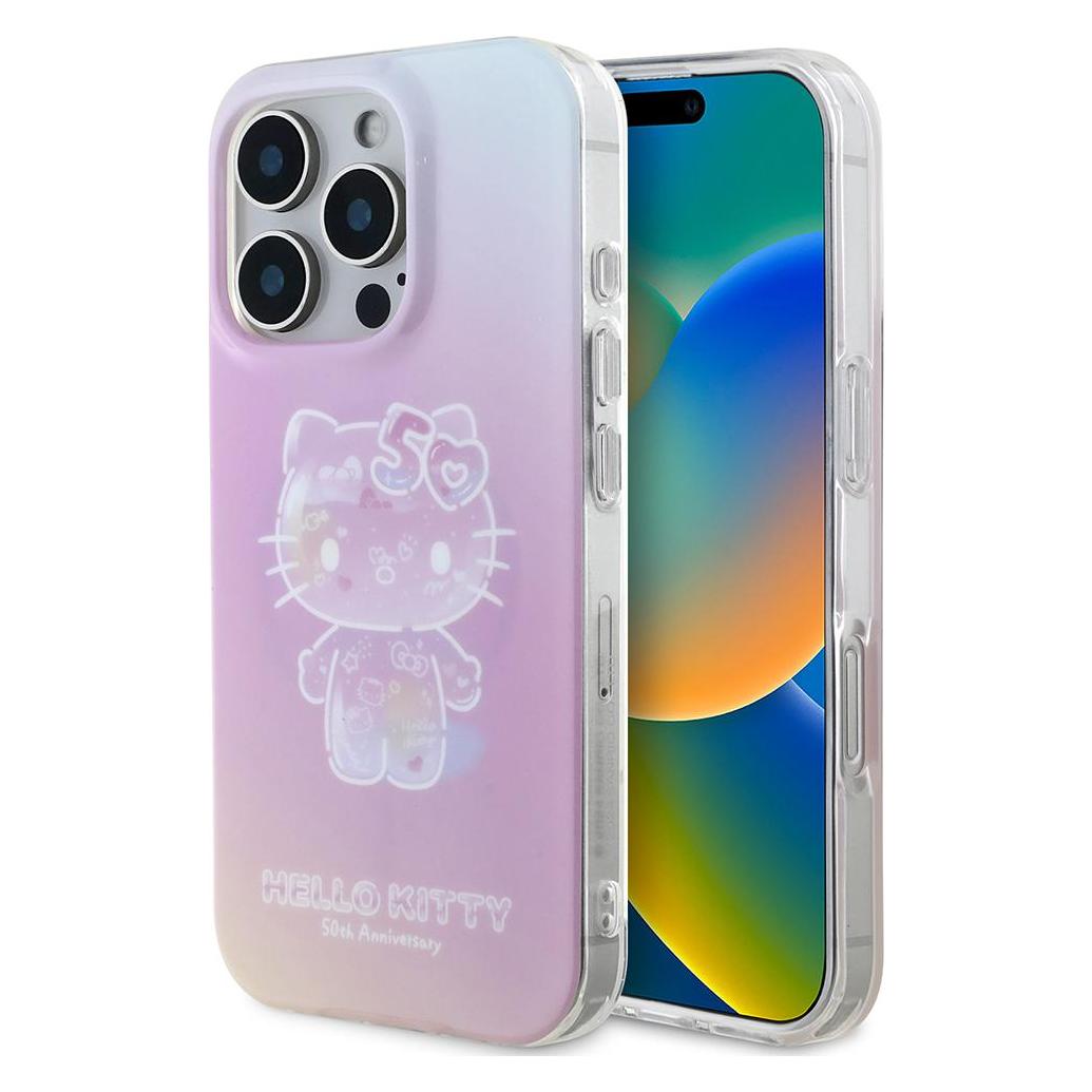 Hello Kitty HKHMP16LH50AP iPhone 16 Pro 6.3" różowy/pink hardcase IML 50TH Anniversary Magsafe (Apple iPhone 16 Pro) (Hel000133-0)