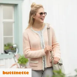 Strickanleitung – Kastenjacke aus Woll Butt Primo Madeleine