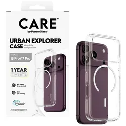 PanzerGlass Urban Explorer Case (Apple iPhone 18 Pro), Smartphone Hülle, Transparent