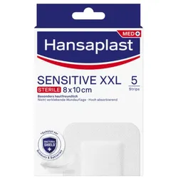 Hansaplast Wundverband Steril Sensitive 8x10cm 5 ST