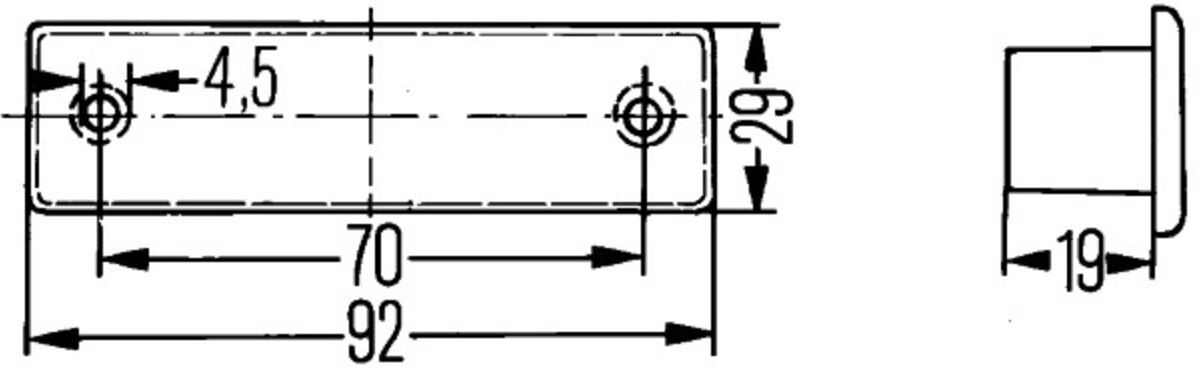 Hella Luce targa 2KA 004 331-061