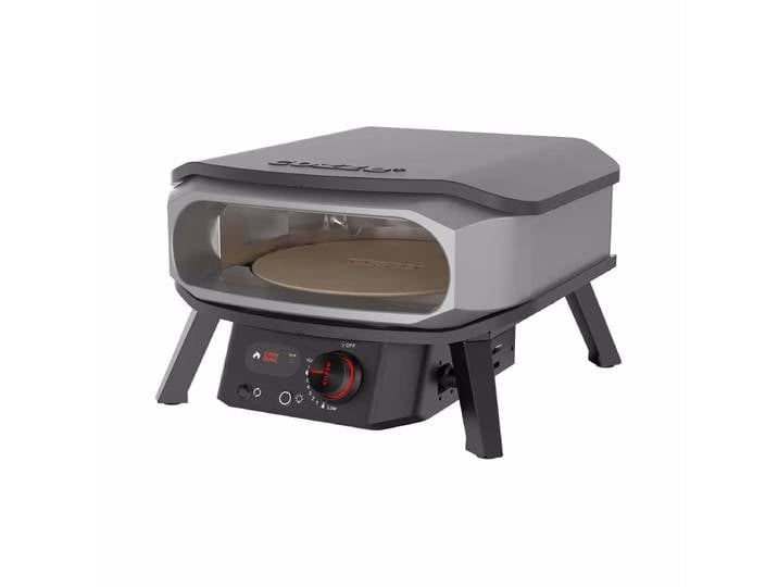 Cozze 90870 13 inch Gas Pizzaofen – Pizza Ofen – schwarz