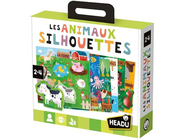 Headu Montessori Animaux Silhouettes