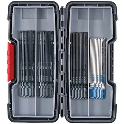 Bosch Professional Zubehör, Sägeblatt, 40-tlg. Stichsägeblatt-Set Wood and Metal