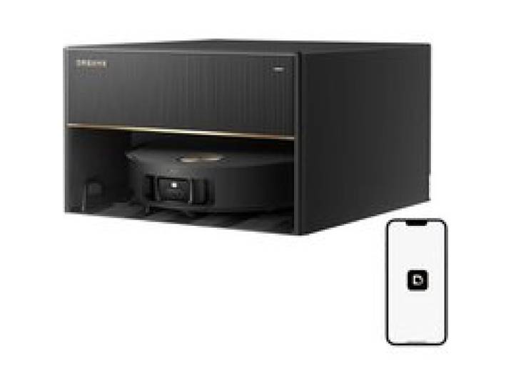 DREAME X50 Master Aspirateur Robot Laveur avec Base 8 en 1 compacte 24 9 cm - Systme de franchissement - 20 000 Pa - Brosse démêlant