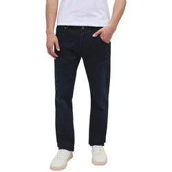 Mustang Michigan Straight Jeans in dunkelblauer Waschung-W32 / L34