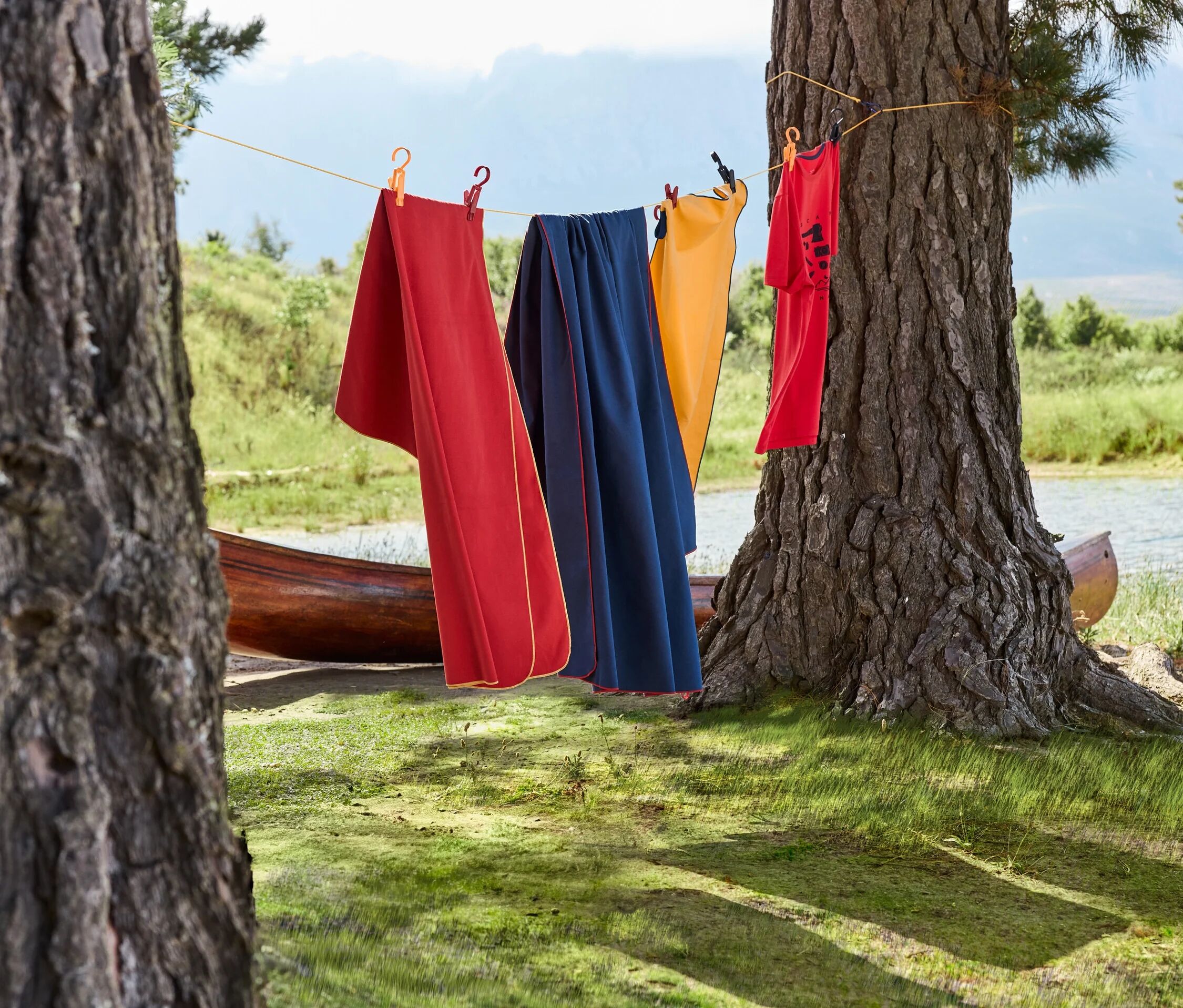Tchibo - Outdoor-Handtuch - orange