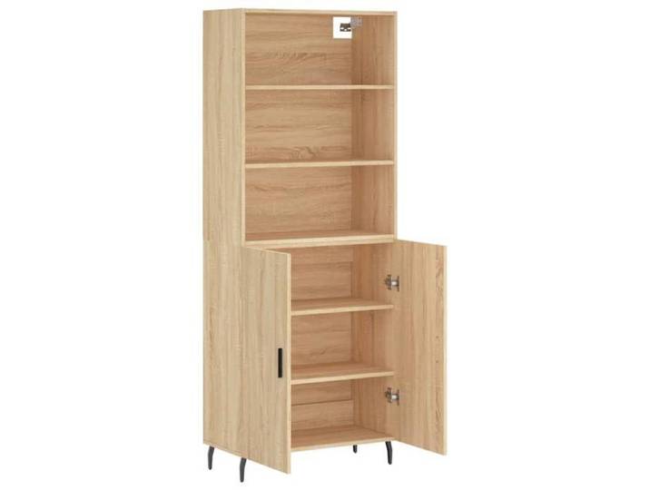 Promo printemps Buffet haut/Highboard（1 PC）- SHELD - Commode à tiroirs/MEUBLE Haut - Chêne sonoma 69 5x34x180cm Bois d'ingénierie M