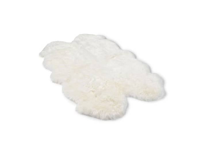 Nordic Sheep Lammfell Langhaar Fellteppich 170x110 cm, Weiß Echtes Lammfell, jedes Stück ein Unikat der Natur, ideal für Sofa, Stuhl & Esstisch, viele Farben