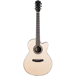 Duke Guitars GA-PF-Cut-Satin Shadow - Westerngitarre