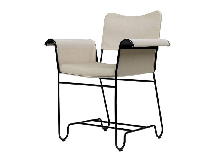 GUBI Chaise à accoudoirs Tropique Black-Leslie 12