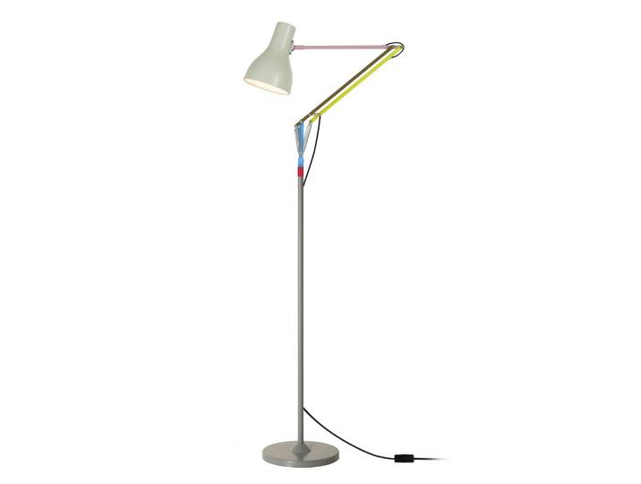 Design vloerlamp Type 75, multicolor, Woon-/ Eetkamer, Aluminium, Design, vloerlamp