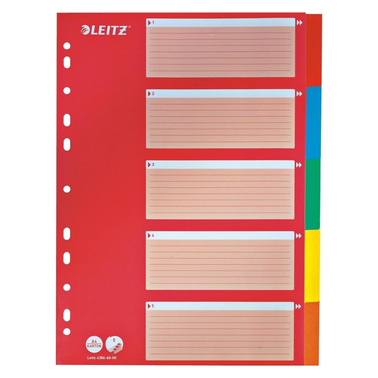 Leitz Kartonregister Blanko (43866000)