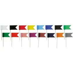 ALCO Markierungsfahne 713 18x10x24mm gelb